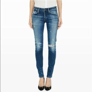 Citizens of Humanity Arielle Distressed mid rise skinny